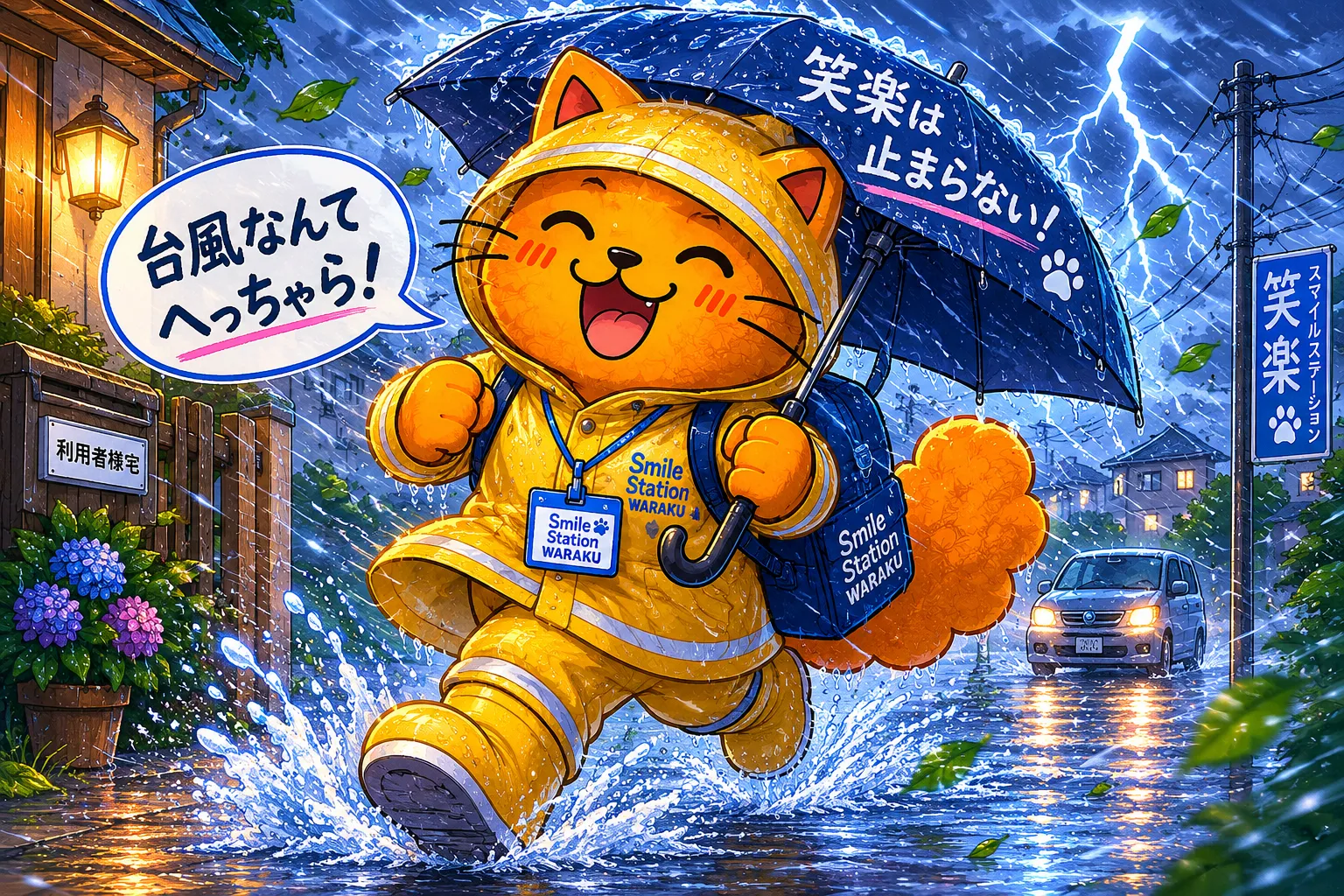 Ｑ＆Ａシリーズ「悪天候の時の訪問はどうなりますか？」